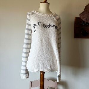 Anthropologie Moth French Girl Sweater Small (I adore you)